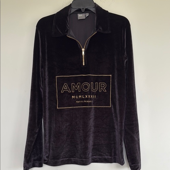 ASOS Black Long Sleeve Top - Picture 1 of 8